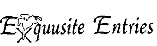 EXQUUISITE ENTRIES logo