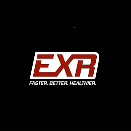 EXR FASTER. BETTER. HEALTHIER. logo