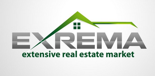EXREMA EXTENSIVE REAL ESTATE MARKET logo