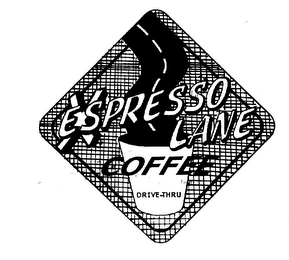 EXSPRESSO LANE COFFEE DRIVE-THRU logo