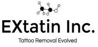 EXTATIN INC. TATTOO REMOVAL EVOLVED logo