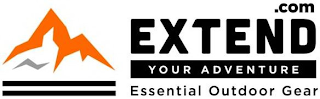 EXTEND YOUR ADVENTURE .COM ESSENTIAL OUTDOOR GEAR logo