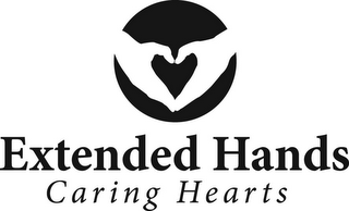 EXTENDED HANDS CARING HEARTS logo