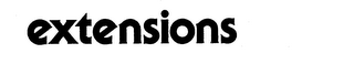 EXTENSIONS logo