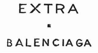 EXTRA BALENCIAGA logo