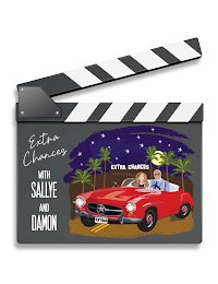 EXTRA CHANCES WITH SALLYE AND DAMON EXTRA CHANCES EXTRAS logo