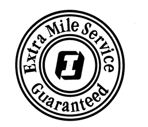 EXTRA MILE SERVICE GUARANTEED I logo