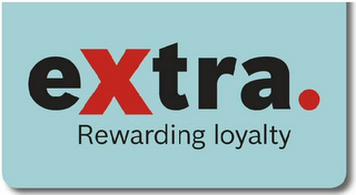 EXTRA. REWARDING LOYALTY. logo