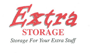 EXTRA STORAGE STORAGE FOR YOUR EXTRA STUFF