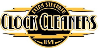 EXTRA STRENGTH CLOCK CLEANERS USA logo