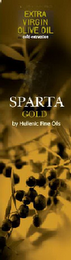 EXTRA VIRGIN OLIVE OIL COLD EXTRACTION SPARTA GOLD BY HELLENIC FINE OILS logo