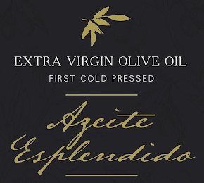 EXTRA VIRGIN OLIVE OIL FIRST COLD PRESSED AZEITE ESPLENDIDO logo