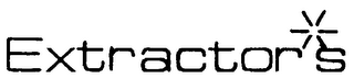 EXTRACTOR*S logo