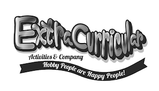 EXTRACURRICULAR ACTIVITIES & COMPANY HOBBY PEOPLE ARE HAPPY PEOPLE! logo