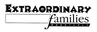 EXTRAORDINARY FAMILIES QUARTERLY logo