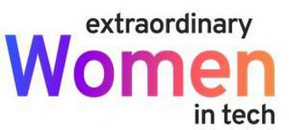 EXTRAORDINARY WOMEN IN TECH logo