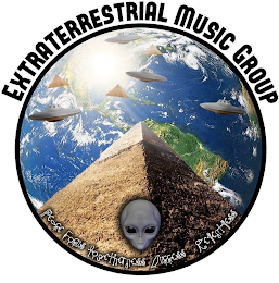 EXTRATERRESTRIAL MUSIC GROUP PEACE FOCUS TOGETHERNESS SUCCESS RELENTLESS logo