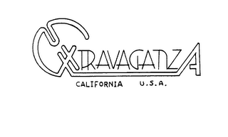 EXTRAVAGANZA CALIFORNIA U.S.A. logo