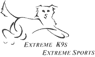 EXTREME K9S EXTREME SPORTS logo