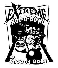EXTREME ROC-N-BOWL AT ALBANY BOWL logo