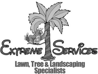 EXTREME SERVICES LAWN, TREE & LANDSCAPING SPECIALISTS logo