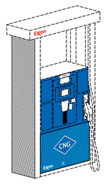 EXXON CNG XX logo