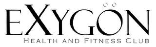 EXYGON HEALTH AND FITNESS CLUB logo