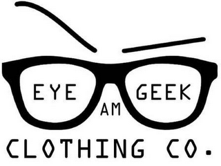 EYE AM GEEK CLOTHING CO logo
