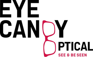 EYE CANDY OPTICAL SEE & BE SEEN logo
