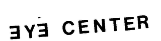 EYE CENTER logo