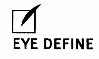EYE DEFINE logo