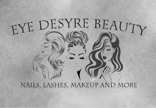 EYE DESYRE BEAUTY NAILS, LASHES, MAKEUPAND MORE logo