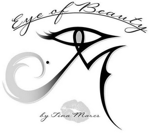 EYE OF BEAUTY BY TINA MARCS M logo
