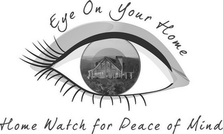 EYE ON YOUR HOME HOME WATCH FOR PEACE OF MIND