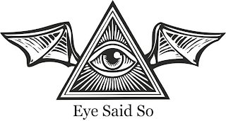EYE SAID SO logo
