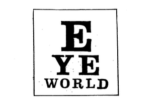 EYE WORLD logo