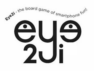 EYE2I THE BOARD GAME OF SMARTPHONE FUN! EYE 2I logo