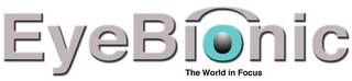 EYEBIONIC THE WORLD IN FOCUS logo