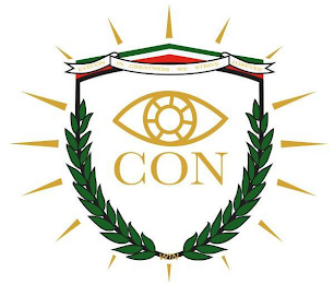 EYECON IN GREATNESS WE STRIVE FOREVER CON WIN logo
