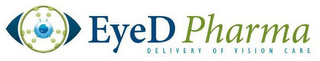 EYED PHARMA DELIVERY OF VISION CARE logo