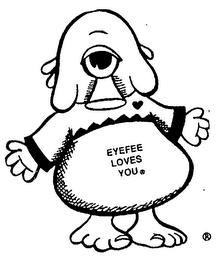 EYEFEE LOVES YOU logo