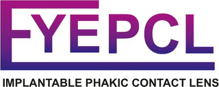 EYEPCL IMPLANTABLE PHAKIC CONTACT LENS logo