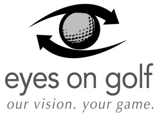EYES ON GOLF. OUR VISION. YOUR GAME. logo