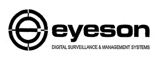 EYESON DIGITAL SURVEILLANCE & MANAGEMENT SYSTEMS logo