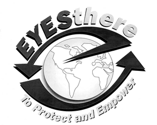 EYESTHERE TO PROTECT AND EMPOWER logo