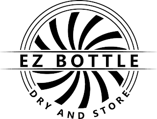 EZ BOTTLE DRY AND STORE logo