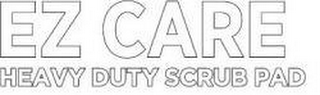 EZ CARE HEAVY DUTY SCRUB PAD logo