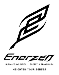 EZ ENERZEN ULTIMATE HYDRATION | ENERGY | TRANQUILITY HEIGHTEN YOUR SENSES logo