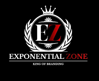 EZ EXPONENTIAL ZONE KING OF BRANDING logo