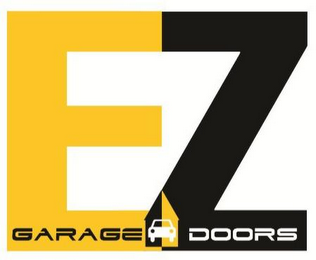 EZ GARAGE DOORS logo